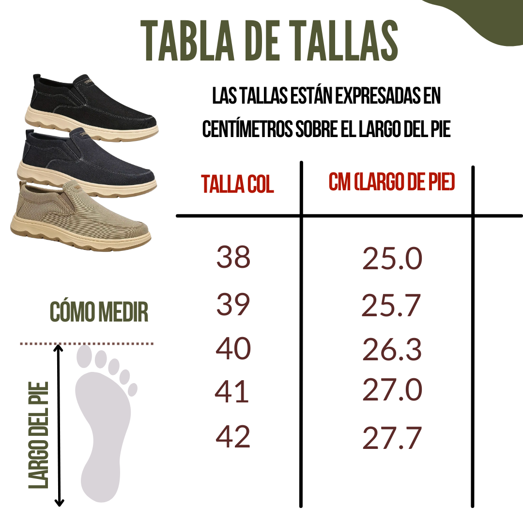 Zapatos Hombre Casual Comfort