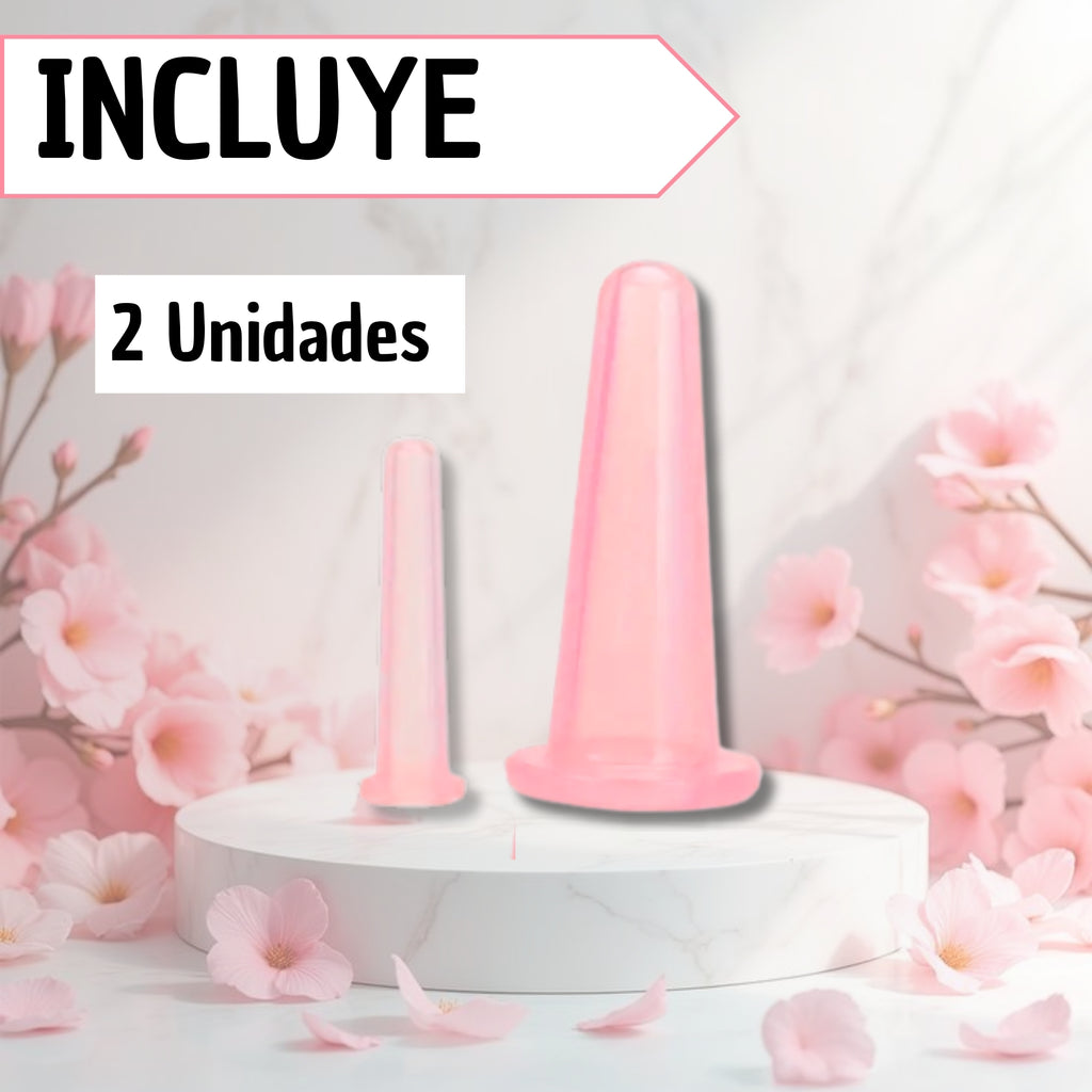 Ventosa Masaje Facial Estiramiento Piel
