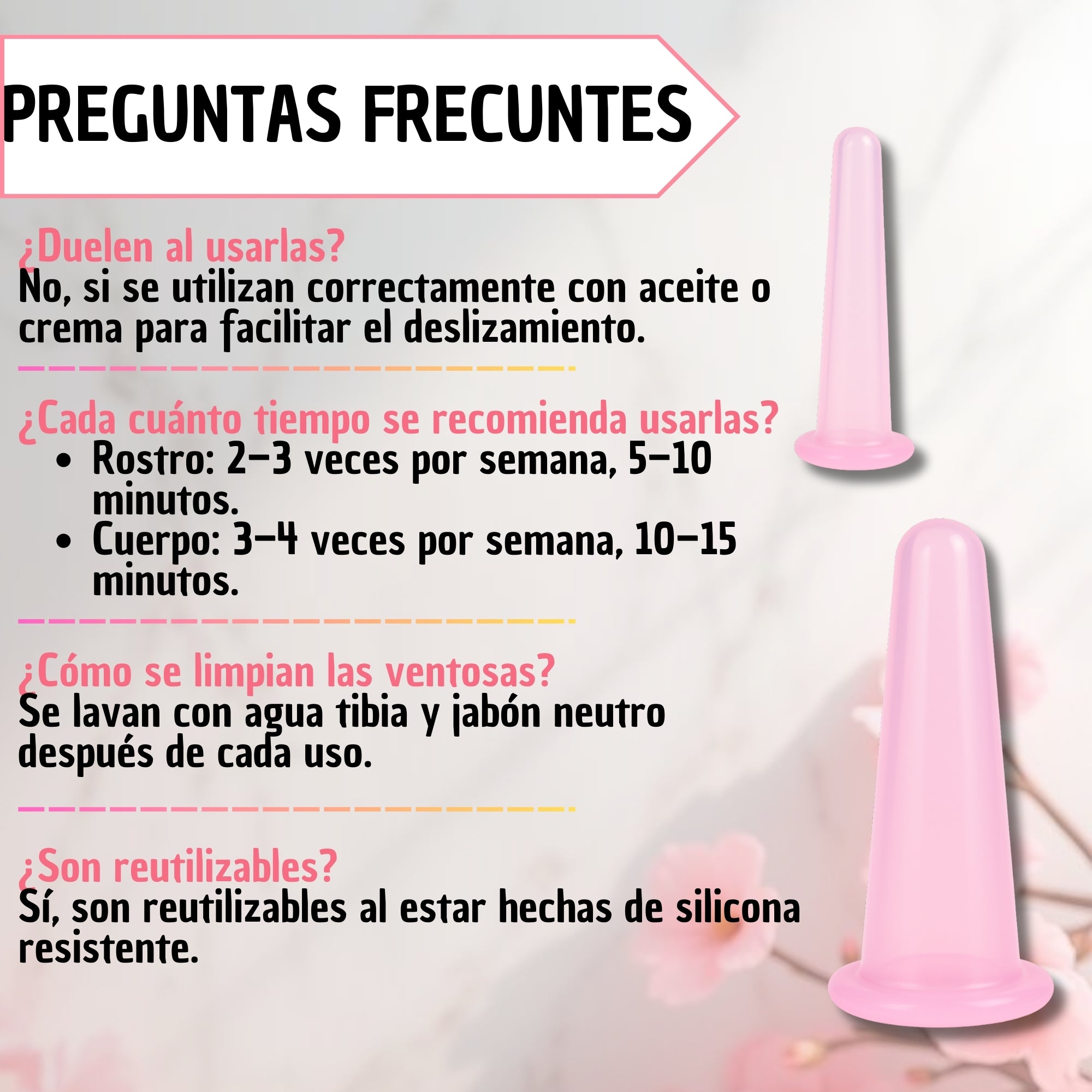 Ventosa Masaje Facial Estiramiento Piel