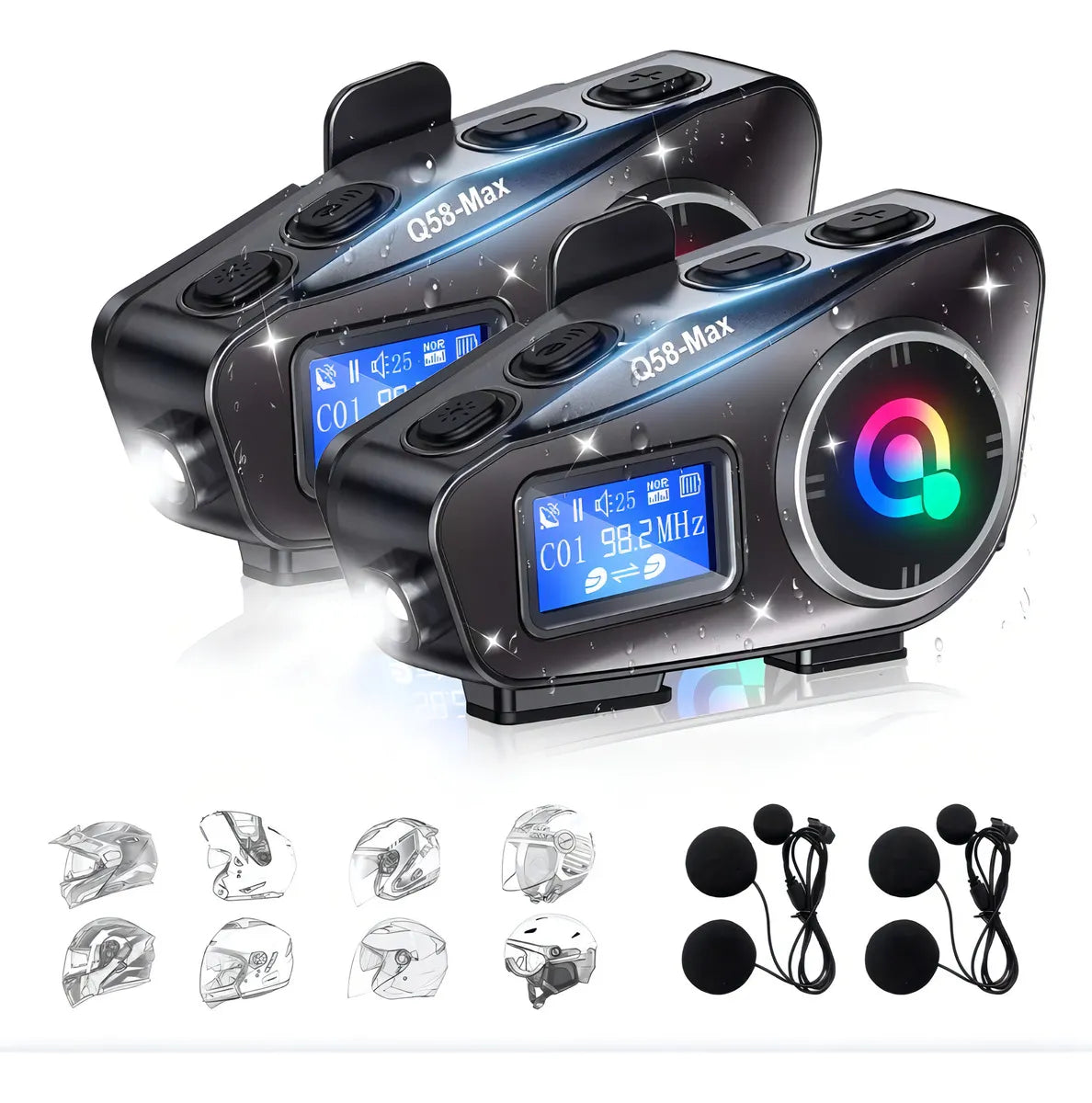 Intercomunicador Q58 Max X2 Und's